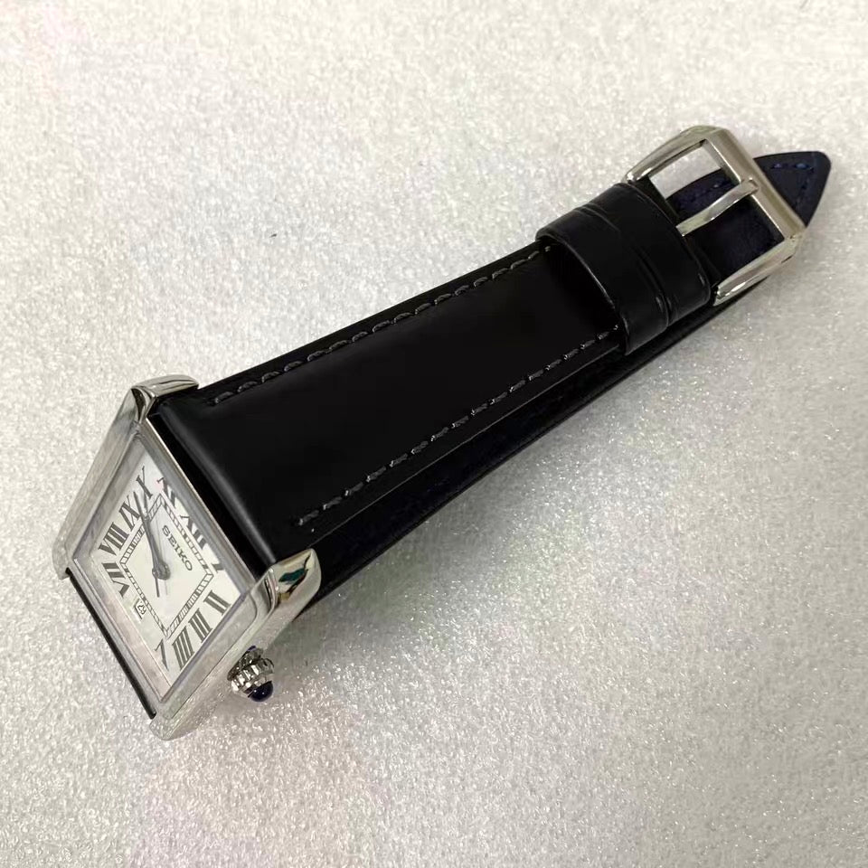 SEIKOTANK LADIES WHITE FACE (CLASSIC/ DIAMOND)
